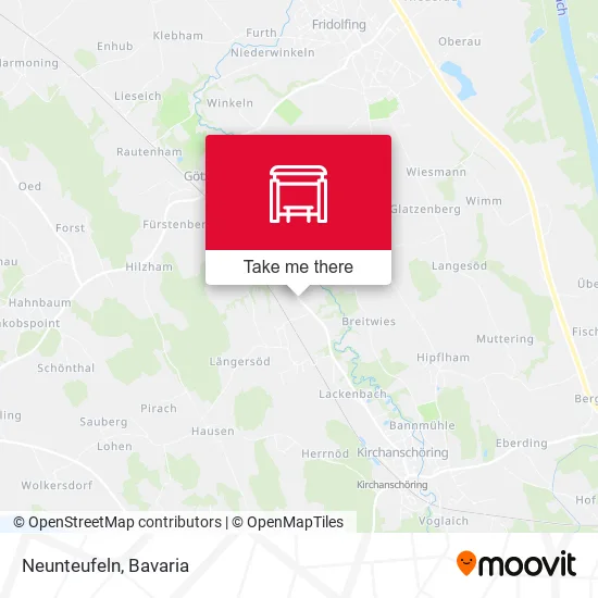 Карта Neunteufeln