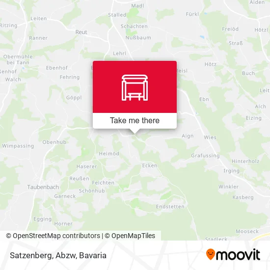 Карта Satzenberg, Abzw