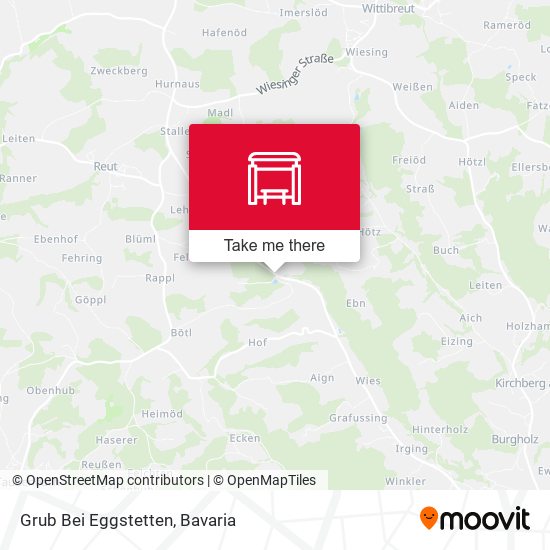 Grub Bei Eggstetten map