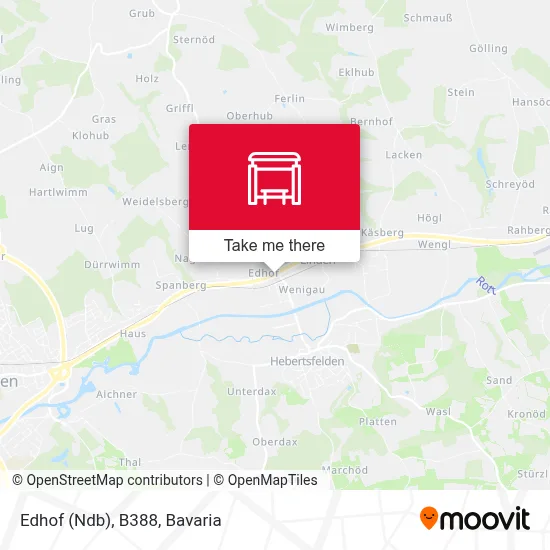Edhof (Ndb), B388 map