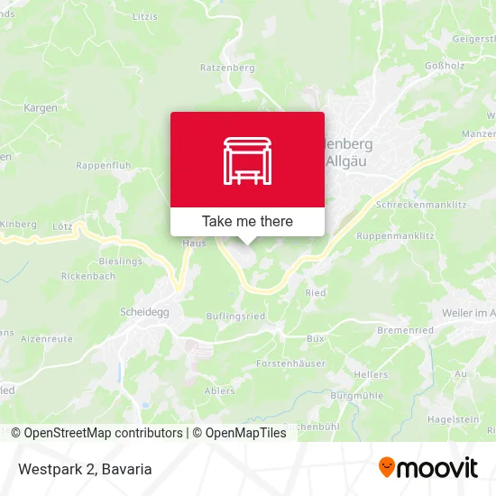 Westpark 2 map