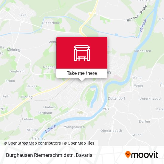 Burghausen Riemerschmidstr. map