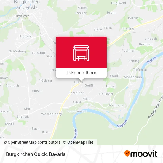 Карта Burgkirchen Quick