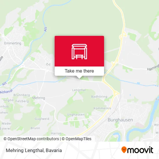 Карта Mehring Lengthal