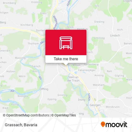 Карта Grassach