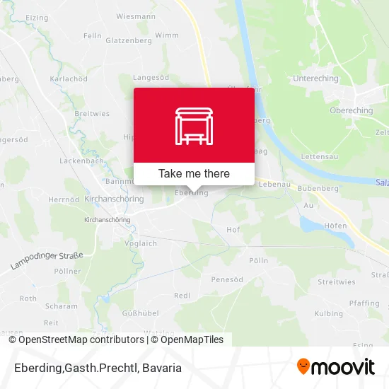 Карта Eberding,Gasth.Prechtl