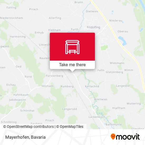 Карта Mayerhofen