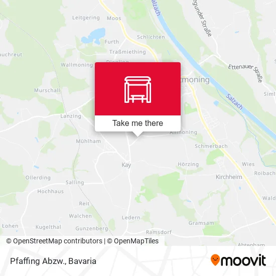 Карта Pfaffing Abzw.