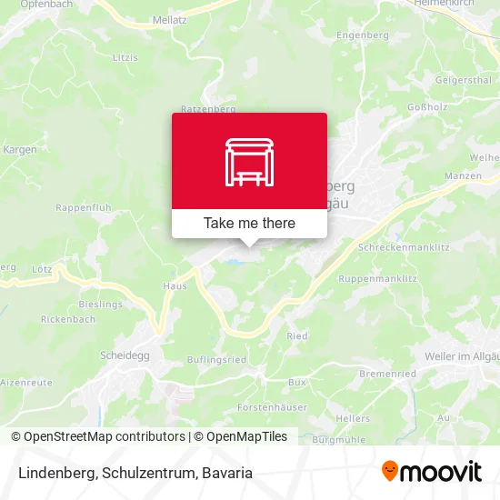 Карта Lindenberg, Schulzentrum