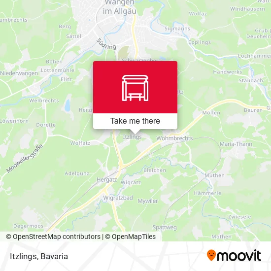 Карта Itzlings