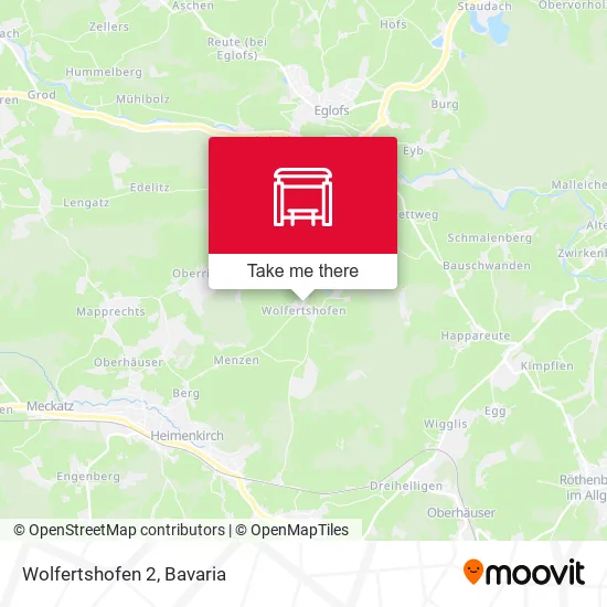 Карта Wolfertshofen 2