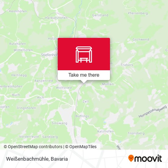 Weißenbachmühle map
