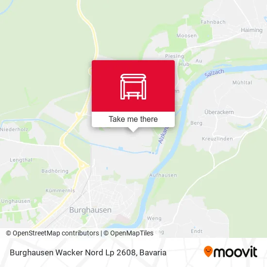 Карта Burghausen Wacker Nord Lp 2608