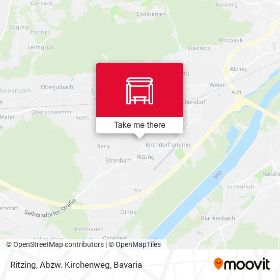 Карта Ritzing, Abzw. Kirchenweg