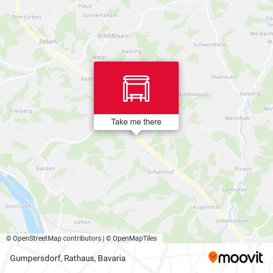 Gumpersdorf, Rathaus map