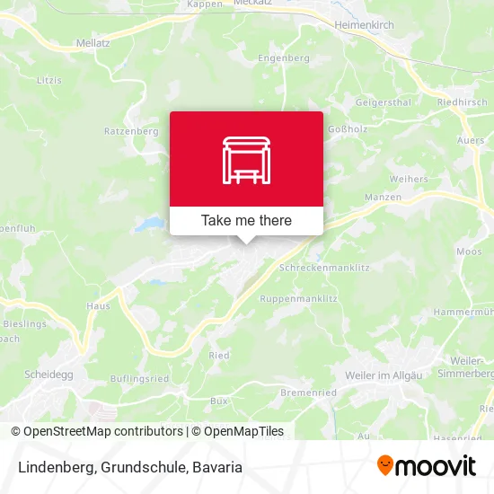 Карта Lindenberg, Grundschule