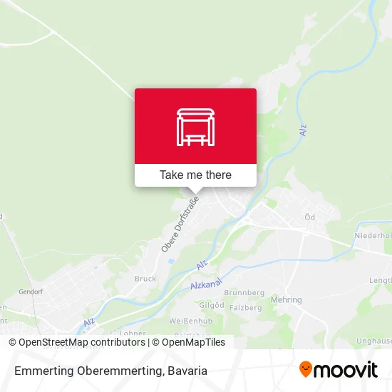 Карта Emmerting Oberemmerting