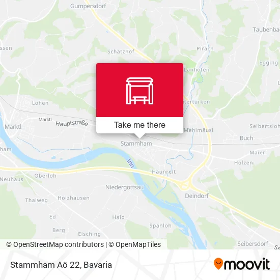 Карта Stammham Aö 22