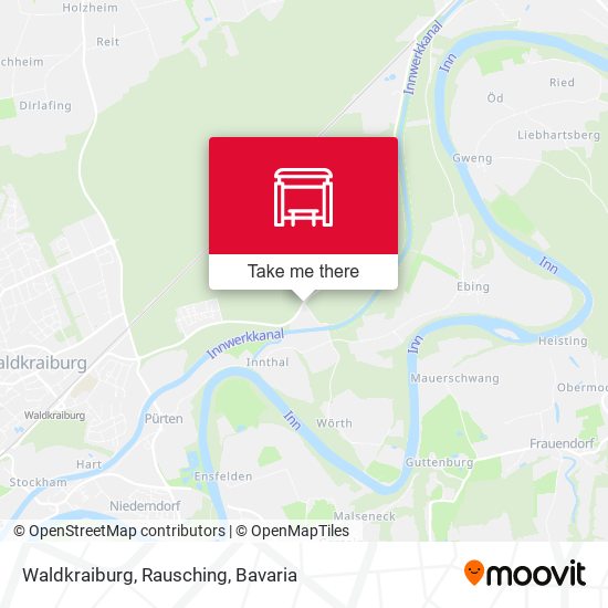 Waldkraiburg, Rausching map