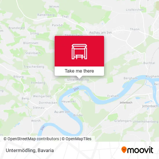 Карта Untermödling