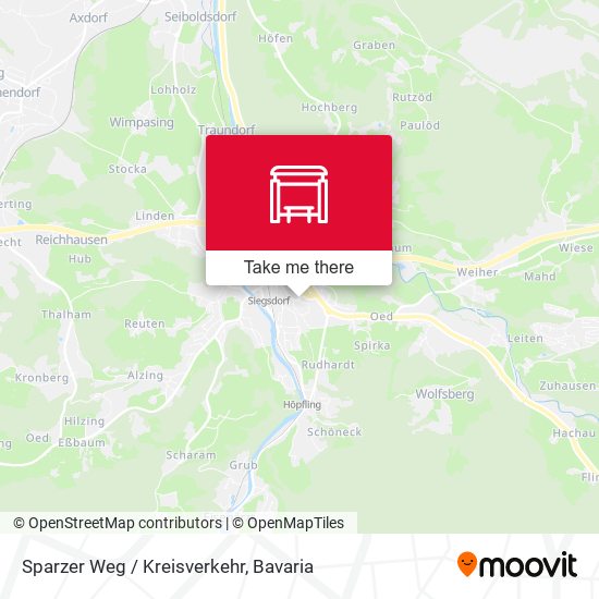 Sparzer Weg / Kreisverkehr map