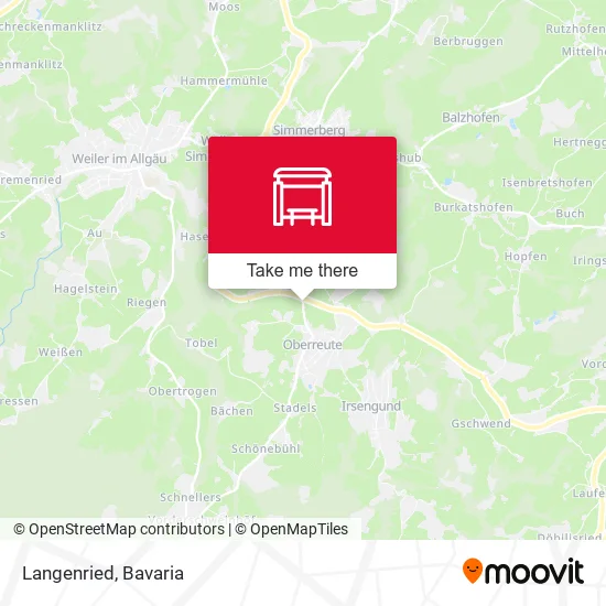 Карта Langenried