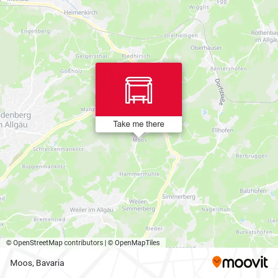 Карта Moos