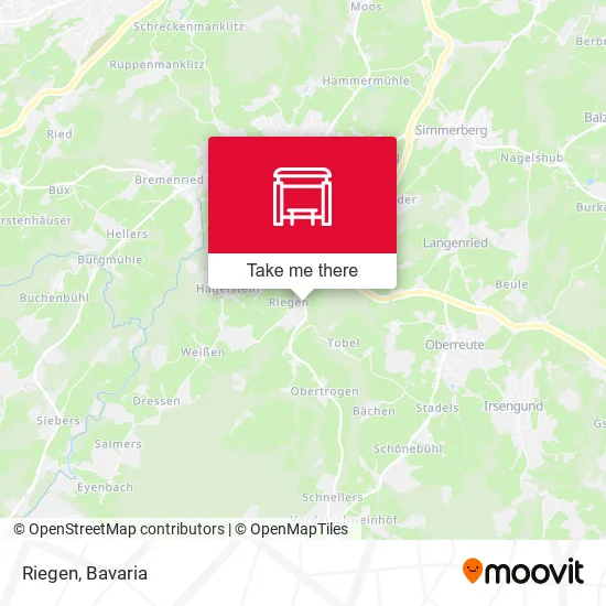 Карта Riegen