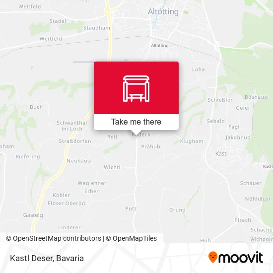 Карта Kastl Deser
