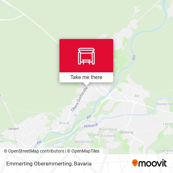 Карта Emmerting Oberemmerting