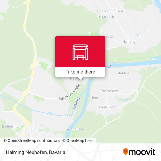 Карта Haiming Neuhofen