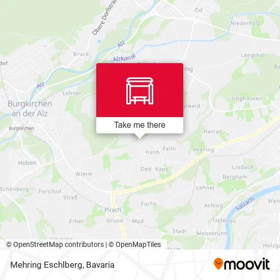 Карта Mehring Eschlberg