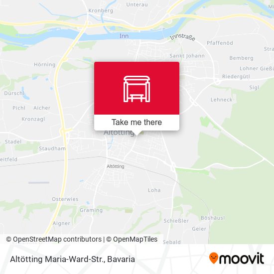 Altötting Maria-Ward-Str. map