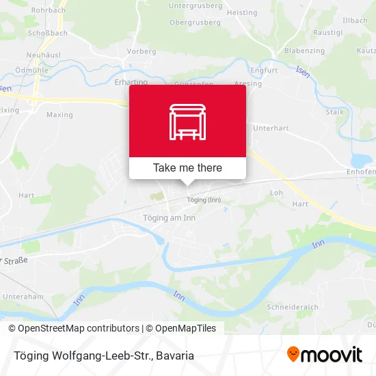 Карта Töging Wolfgang-Leeb-Str.