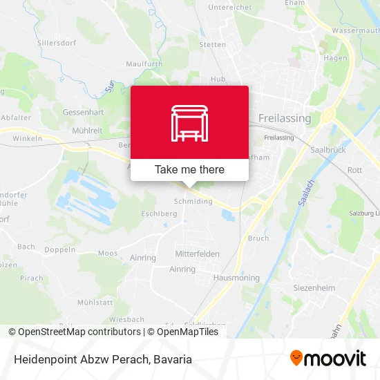 Карта Heidenpoint Abzw Perach