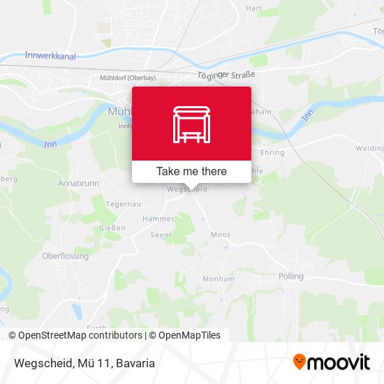 Карта Wegscheid, Mü 11