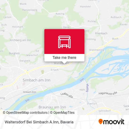 Waltersdorf Bei Simbach A.Inn map