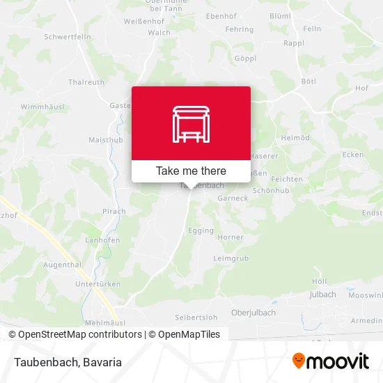 Карта Taubenbach