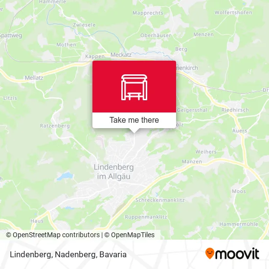 Карта Lindenberg, Nadenberg