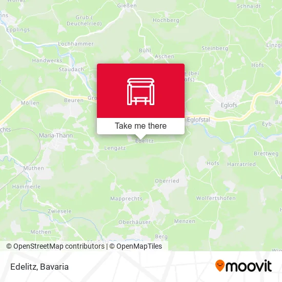 Карта Edelitz