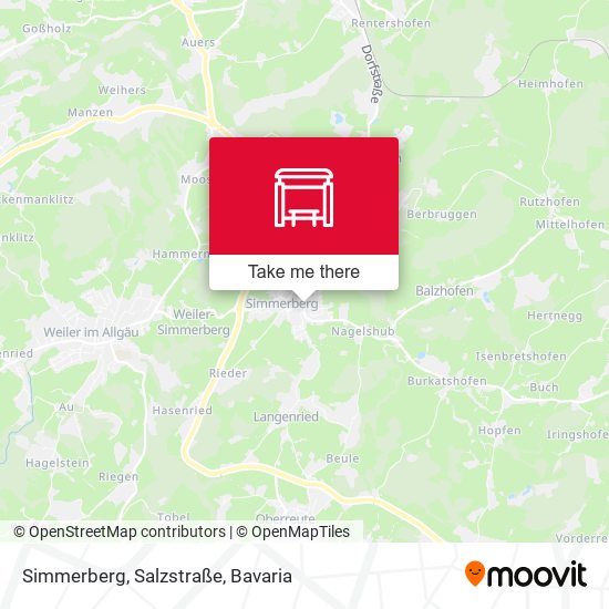 Simmerberg, Salzstraße map