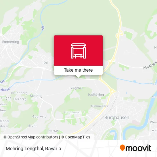 Карта Mehring Lengthal