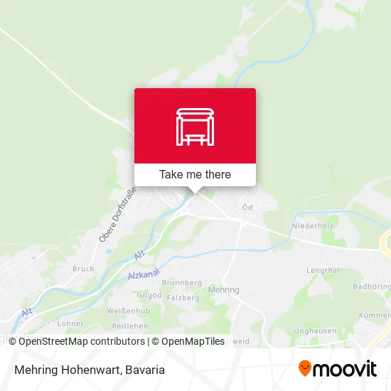 Карта Mehring Hohenwart
