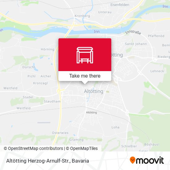 Altötting Herzog-Arnulf-Str. map