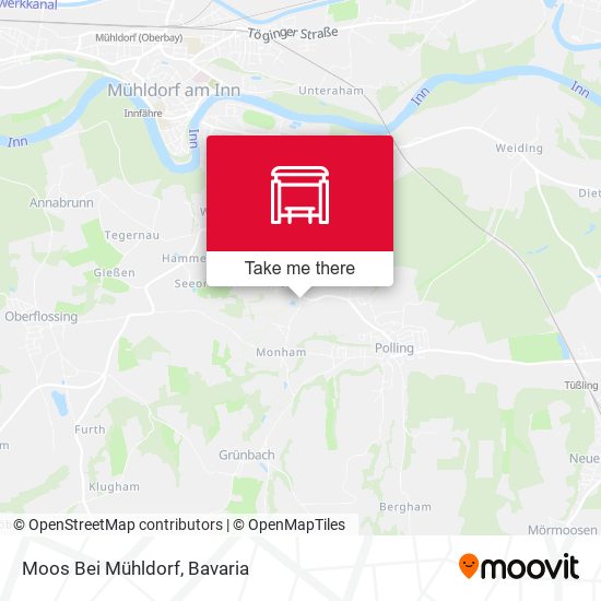 Moos Bei Mühldorf map