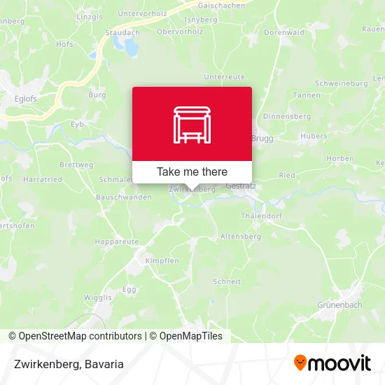 Карта Zwirkenberg