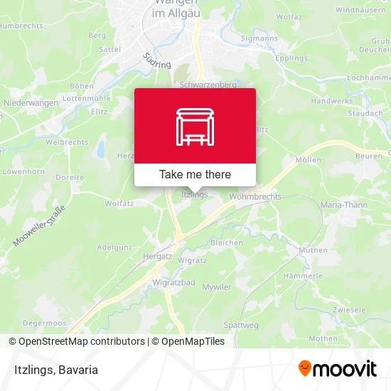 Карта Itzlings