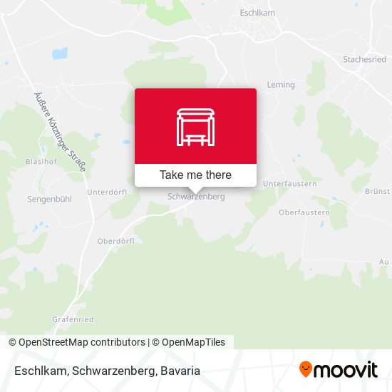 Eschlkam, Schwarzenberg map