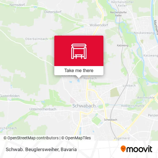 Карта Schwab. Beuglersweiher