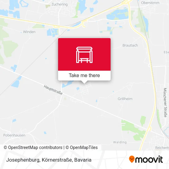 Карта Josephenburg, Körnerstraße